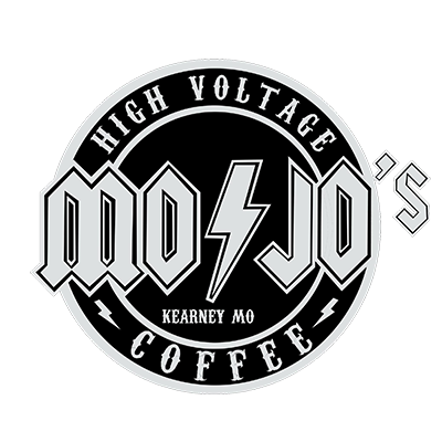 Mojo's Coffee logo. 