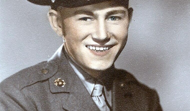 Soldier portrait.