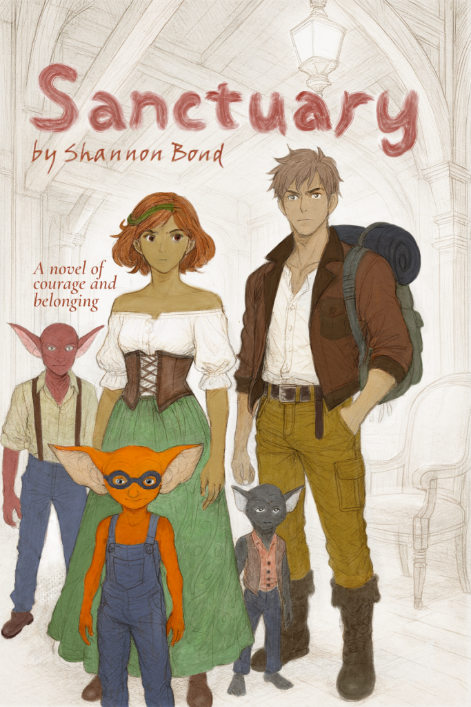 Sanctuary Novel Cover
