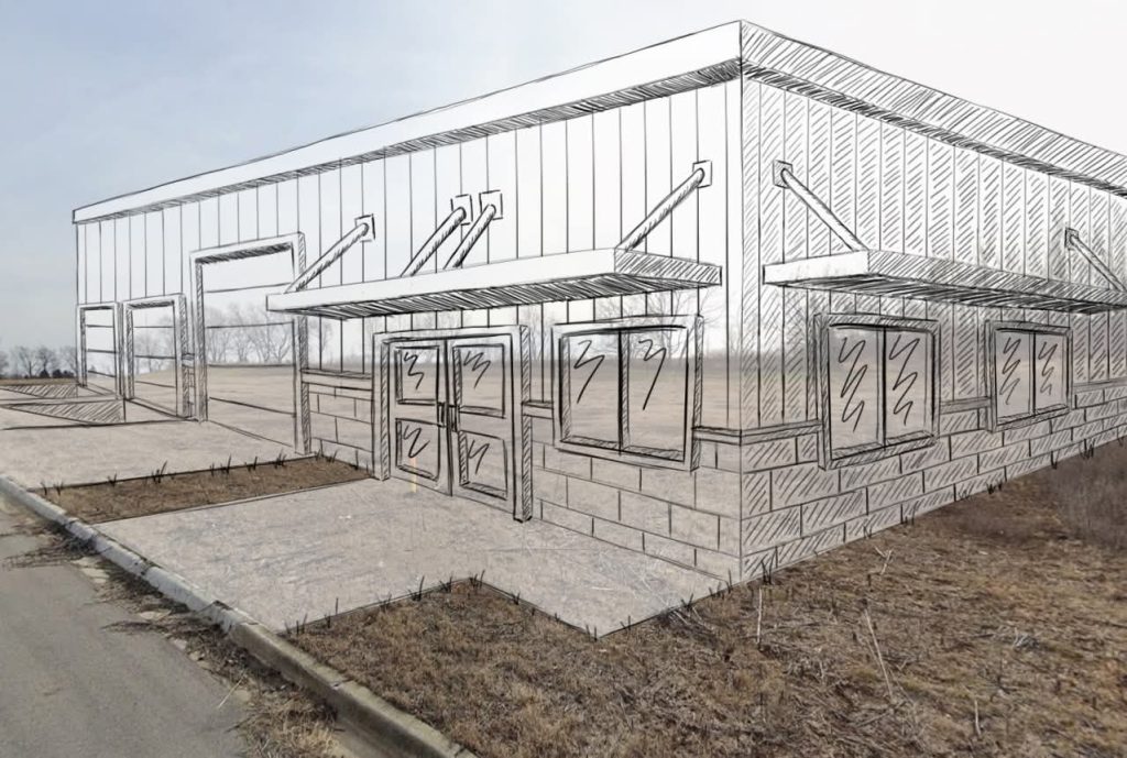 Fulfillment House design concept.