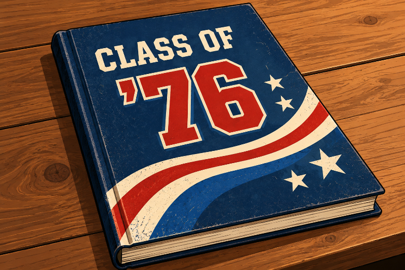 Class of 1976 yearbook